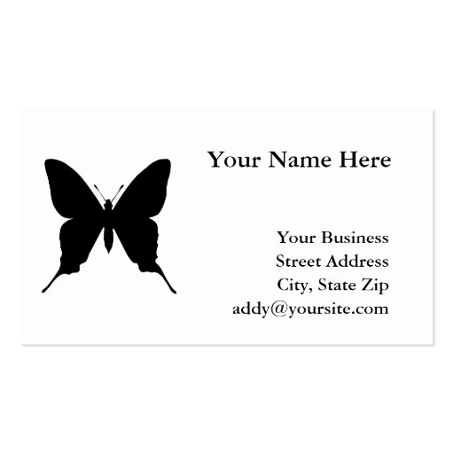 Iphiclides podalirius business cards
