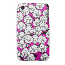 Iphone3 - Alien Snowboards Angel - purple iPhone 3 Cases