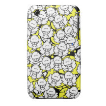 Iphone3 - Alien Snowboards Angel - Yellow iPhone 3 Case-Mate Case