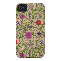 iPhone4 Case-Mate Garden of Magic iPhone 4 Case-Mate Case