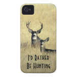 iPhone4 Masculine White Tail Mule Deer Buck Doe Case-Mate iPhone 4 Case