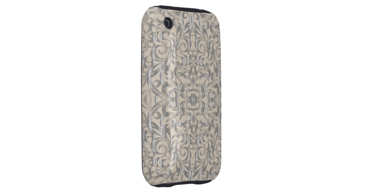 iPhone 3G/3GS Case Floral abstract background Zazzle