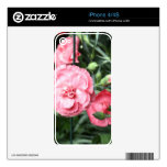 iPhone 4/4S Flower Power Skin Decals For The iPhone 4