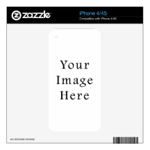 IPhone 4/4s skin - Customizable Skins For The iPhone 4S
