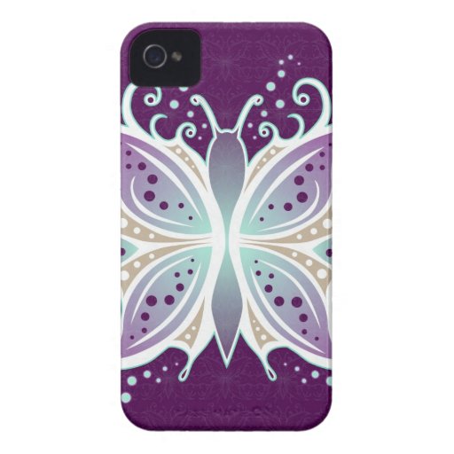 iPhone 4 Case Butterfly Abstract