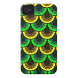 iPhone 4 Case seamless retro pattern