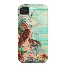iPhone 4 Case SeaShore Mermaid