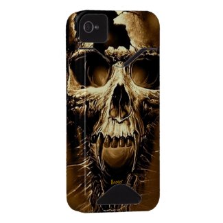 Iphone 4 ID - Leatherface Skull casematecase