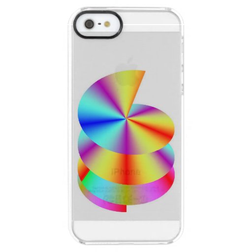 iPhone 5/5s  Rainbow Helix Case Uncommon Clearly™ Deflector iPhone 5 Case