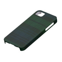 iPhone 5 Black Watch Modern Tartan Print Case iPhone 5 Cover