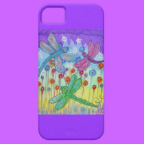 iPhone 5 Case - Delightful Dragonflies casemate cases
