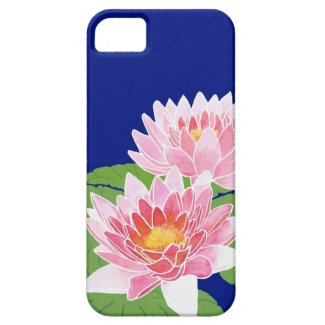 iPhone 5 Case-mate Barely There, Water Lilies
