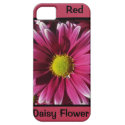 iPhone 5 case - Red Daisy Flower