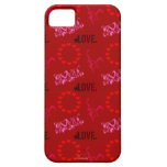 iPhone 5 Case - Valentine's Day Gifts - Red Pink casemate cases