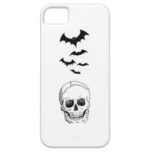 iphone 5 Case w/ Skull and Bats
