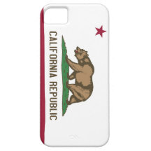 IPhone 5 Case with Flag of California