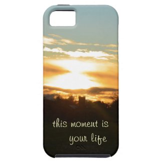 Iphone 5 Case with Life Quote