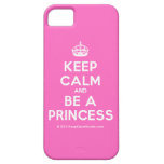 [Crown] keep calm and be a princess  iPhone 5 Cases