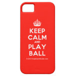 [Crown] keep calm and play ball  iPhone 5 Cases