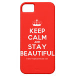 [Knitting crown] keep calm and stay beautiful  iPhone 5 Cases