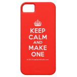 [Crown] keep calm and make one  iPhone 5 Cases