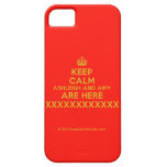 [Crown] keep calm ashleigh and amy are here [Love heart] xxxxxxxxxxxx [Love heart]  iPhone 5 Cases