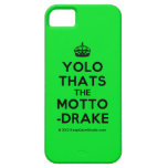 [Crown] yolo thats the motto -drake  iPhone 5 Cases