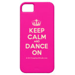 [Dancing crown] keep calm and dance on  iPhone 5 Cases