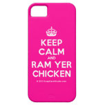 [Crown] keep calm and ram yer chicken  iPhone 5 Cases