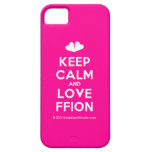 [Two hearts] keep calm and love ffion  iPhone 5 Cases