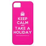 [Campervan] keep calm and take a holiday  iPhone 5 Cases