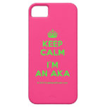 [Crown] keep calm i'm an aka  iPhone 5 Cases