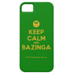 [Smile] keep calm and bazinga  iPhone 5 Cases