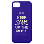 [UK Flag] keep calm and blow up the mosk  iPhone 5 Cases