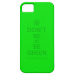 [Cupcake] don't be jel be green  iPhone 5 Cases