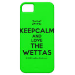 [UK Flag] keepcalm and love the wettas  iPhone 5 Cases