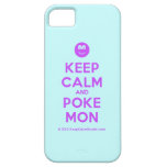 [Smile] keep calm and poke mon  iPhone 5 Cases