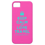 [Campervan] keep calm and love travel  iPhone 5 Cases