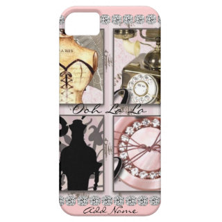iPhone 5 Cute Ooh La La Paris Theme Cover