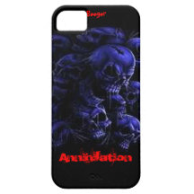 Iphone 5 ID - Annihilation Skulls iPhone 5 Case