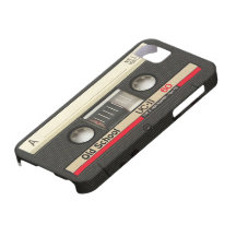 iPhone 5 Old School Cassette Tape Cover Retro iPhone 5 Cover