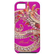 iPhone 5 Pretty Pink Bejeweled iPhone 5 Cases