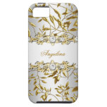iPhone 5 Silver White Gold Diamond Jewel Image iPhone 5 Case