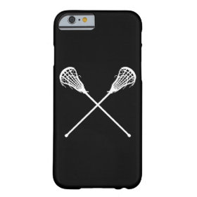 iPhone 6 case Lacrosse Sticks Black