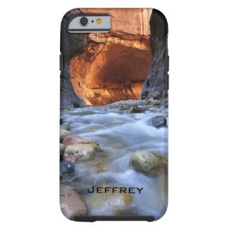 iPhone 6 Case, Tough, Personalized, Zion Narrows