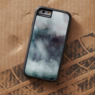 iPhone 6 Case - Watercolor Teals - All Options