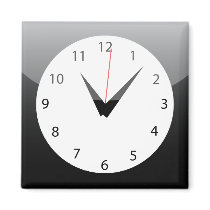 iPhone App Magnet - Clock