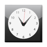 iPhone App Magnet - Clock