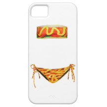iphone case, hot dog bikini iPhone 5 cover