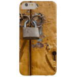 iPhone Case - Rustic Lock Barely There iPhone 6 Plus Case